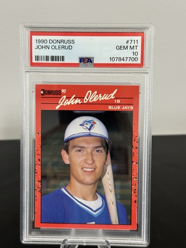 John Olerud #711 1990 Donruss card