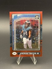 2024 Donruss Optic - Rated Rookie Jeremiah Trotter Jr. #250 Red Sparkle Prizm RC