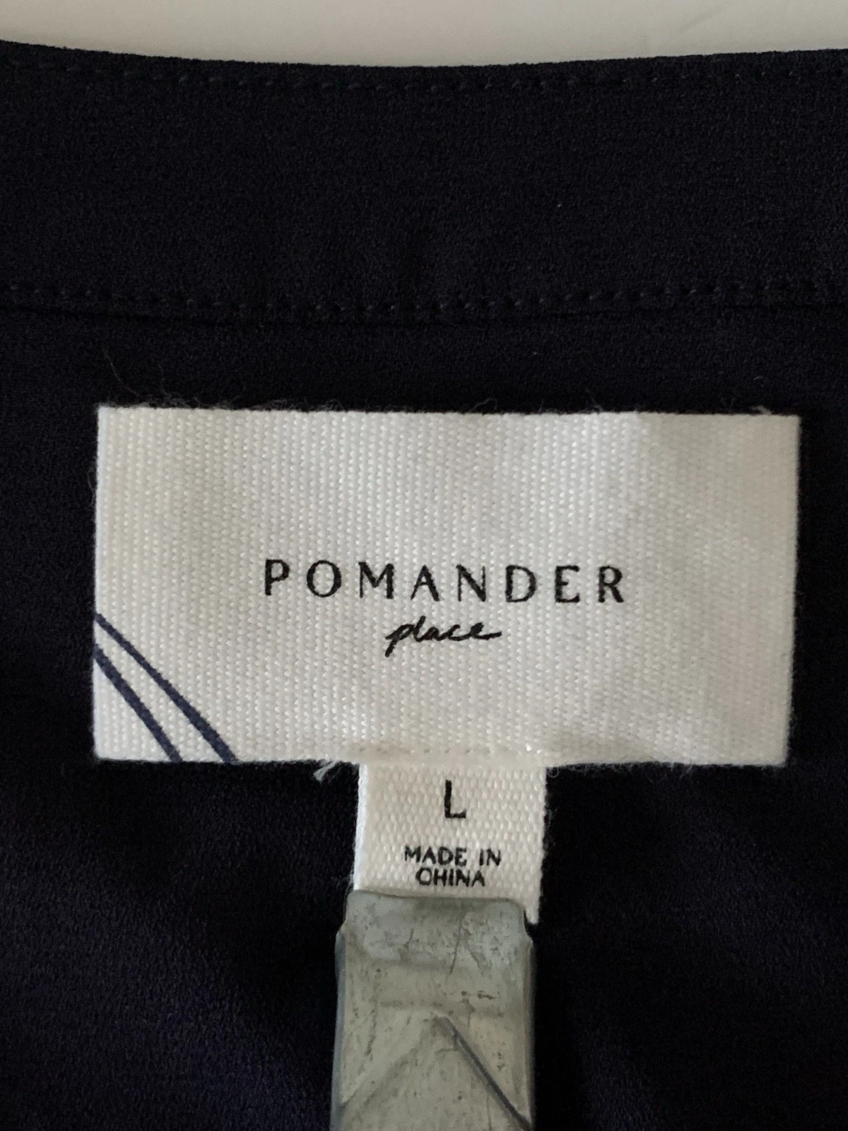 Mini abito Kenzo Pomander Place by Tuckernuck blu navy cotone a strati L