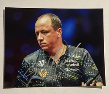 SHANE VAN BOENING HAND SIGNED AUTOGRAPHED 8x10 PHOTO BILLIARDS LEGEND COA