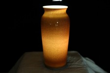 0390 Copper-Red Glazed Cylindrical Vase, Kangxi Mark