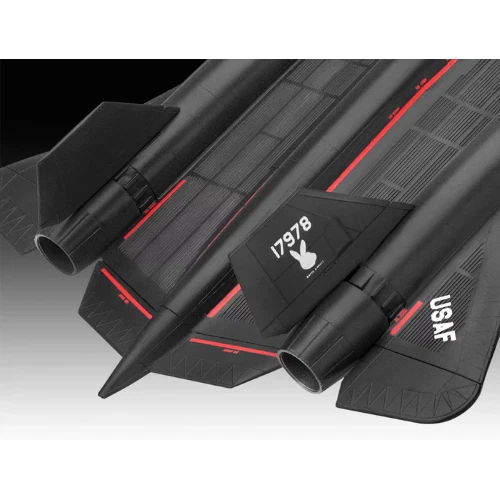 SR-71 BLACKBIRD (EASY-CLICK SYSTEM) KIT 1:110 Revell Kit Aerei Modellino Nuovo - Immagine 4 di 4