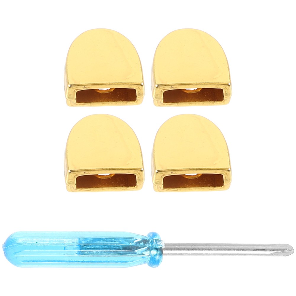 APL Non c'è bisogno di allacciare laccio fibbia per scarpe uomo e donna corde punta terminale berretto