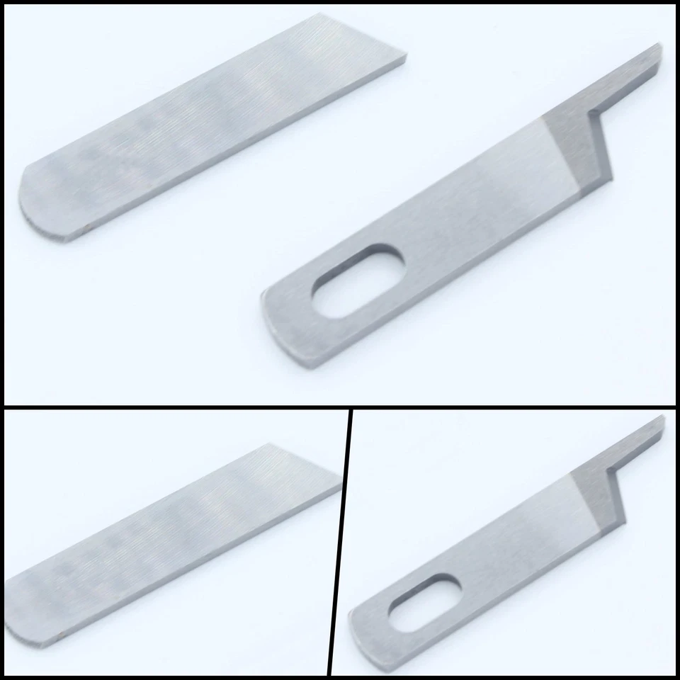 MARKENLOS Overlockmesser für Bernina 700D, 800D (Obermesser, Untermesser oder Messer-SET)