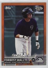 2015 Topps Pro Debut Orange 11/25 Forrest Wall #24 5yd