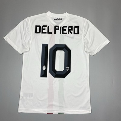 Juventus Nike Del Piero 10 シャツ Del Piero Juventus 2010 2011 Away Soccer Jersey Football Shirt