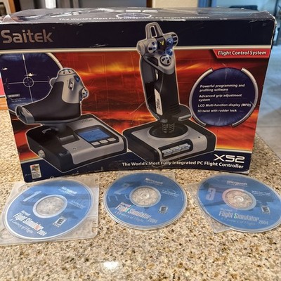 Logitech Saitek X52 Fully Integrated PC Flight Control System