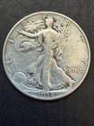 1938  Philadelphia  Mint Silver Liberty Walking Half Dollar  lot # 2225. — photo 5