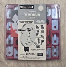 NOS Vintage Sears Craftsman 9-3215 Radial & Bench Table Saw Molding Set USA