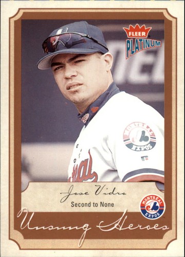 2003 Fleer Platinum Jose Vidro #205 card