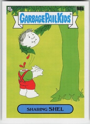 Garbage Pail Kids Sharing Shel  Garbage Pail Kids Book Worms 98b