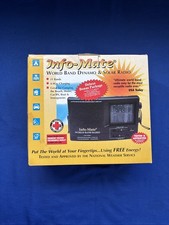 Info-Mate World Band Radio - Model 837 - Dynamo Solar Power