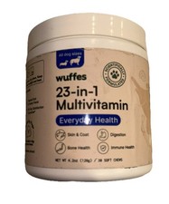 Wuffes 23 In 1 Multivitamin For Dogs All Sizes 30 Count Made In USA Exp 04/2027