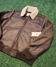 Rainforest Mens Faux Suede Sherpa Bomber Jack...