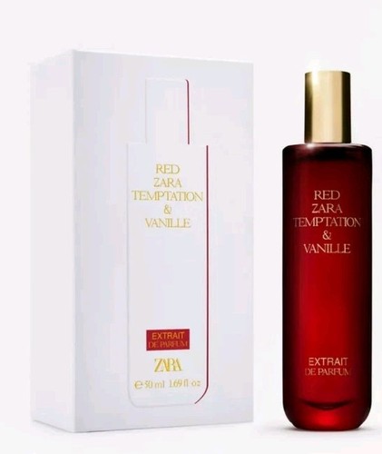 Zara Red Temptation Vanille Extrait EDP Parfum 50ml Neu