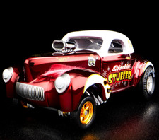 Hot Wheels RLC 2022 Holiday ’41 Willys Gasser Red Line Club Exclusive HGW22