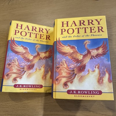 Harry Potter And The Order Of The Phoenix First Edition Ink Error 766 Pages RARE