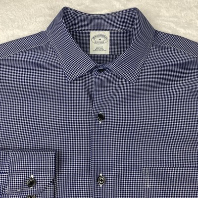 brooks brothers slim fit dress shirts Milano Slim Fit Dress Shirt, Performance Non-Iron with COOLMAX, Ainsley Collar Broadcloth