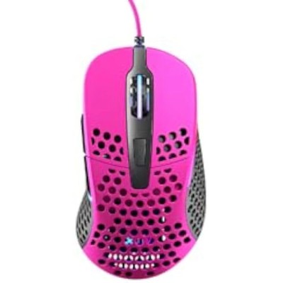 Xtrfy M4 RGB, ultraleichte kabelgebundene Gaming Maus, ergonomisches Design für