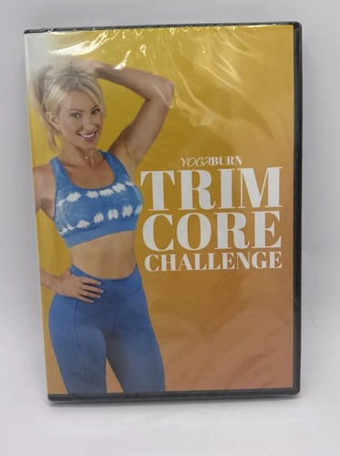 Yoga Burn Trim Core Challenge 4-Disc DVD Set New/Sealed