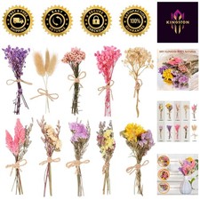 Elegant Dried Floral Bouquets - 10 Unique Mini Arrangements for Weddings  More