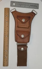 Bianchi #13B Scorpio .38/.357 Cartridge Pouch - Brown Leather