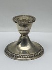 Sterling Silver Weighted Reinforced Candle Holder 270.0g — photo 1