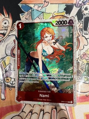 Nami [Alternate Art] OP01-016 from Romance Dawn () – Pokémon card
