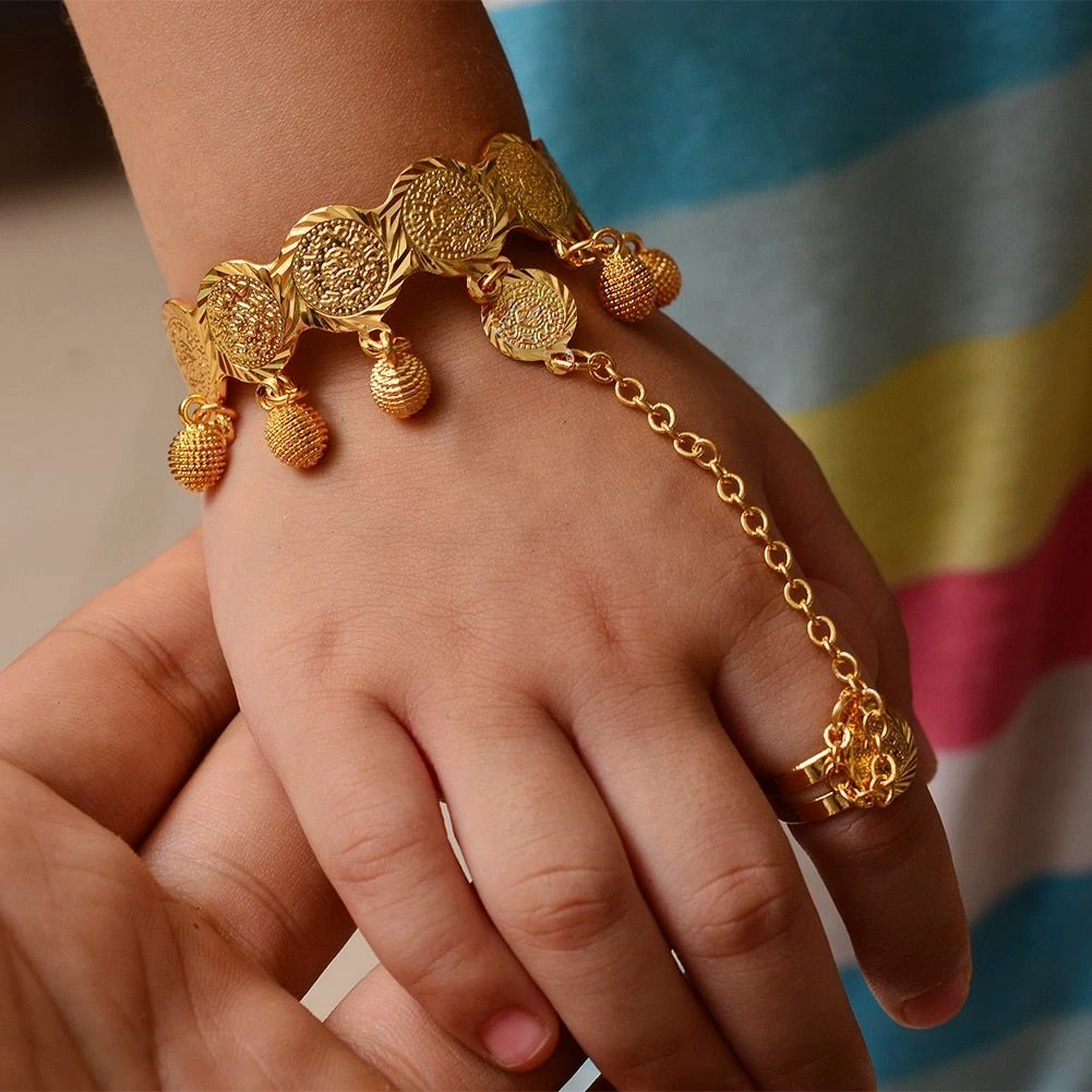 Bracelet with ring for hotsell baby girl
