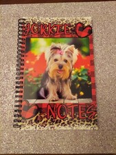 Yorkshire Terrier Yorkie Dog Blank Notebook Journal Planner Book Ltd New