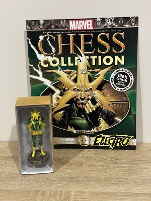 Eaglemoss Marvel Chess Collection ELECTRO #13 Figure & Magazine.
