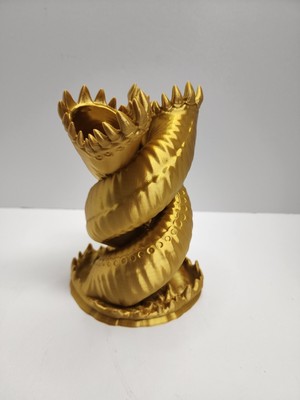 Dice Tower 3d Printed Worm Monster