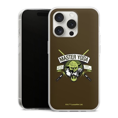 DeinDesign Hülle für Apple iPhone 15 Pro - Master Yoda
