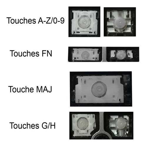 Touche de Clavier pour HP ProBook 430 G3 G4 / 440 G3 G4 / 640 G2 G3 / 645 G2 G3