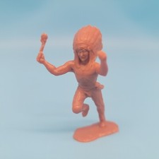 VINTAGE MARX 54MM INDIAN CHIEF IN BUTTERSCOTCH Brown