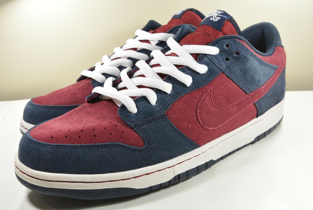 DS NIKE 2009 DUNK LOW SB 304292 404 OBSIDIAN TEAM RED 12 AIR DS NIKE 2009 DUNK LOW SB 304292 404 OBSIDIAN TEAM RED 12 AIR
