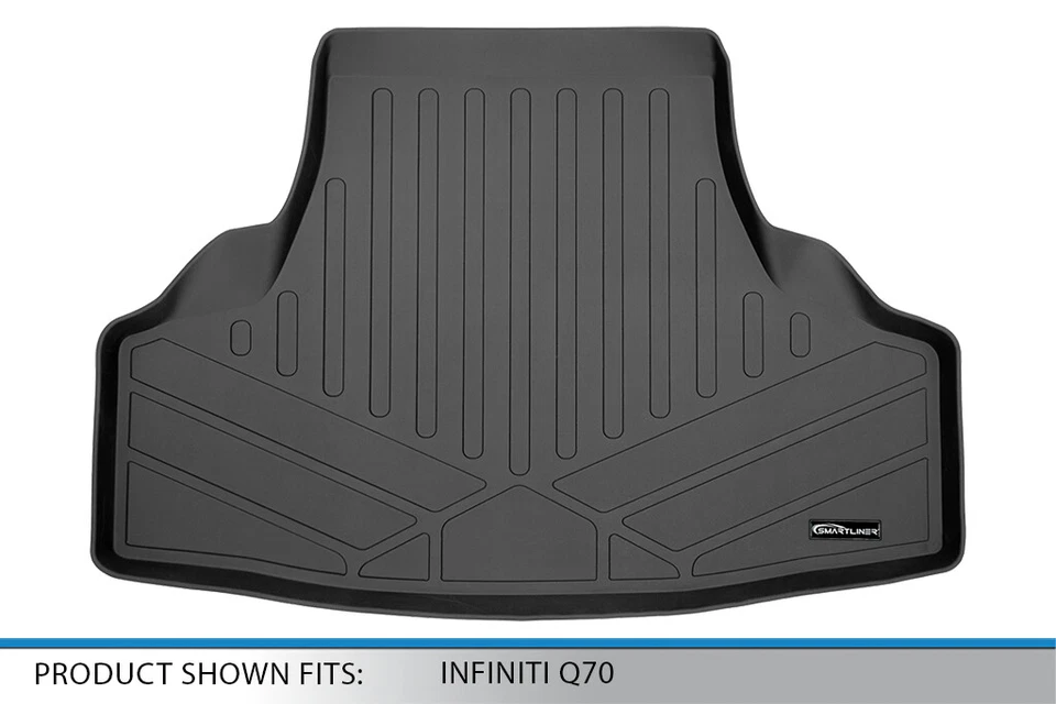 SMARTLINER Custom Fit Cargo Trunk Liner 2014-2019 Infiniti Q70 (Behind 2nd Row) Foto 3 de 4