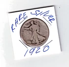 1920 Walking Liberty Half Dollar 90% Silver  Minted