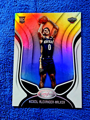 2019-20 Panini Certified Mirror Silver RC Nickeil Alexander-Walker Rookie #166