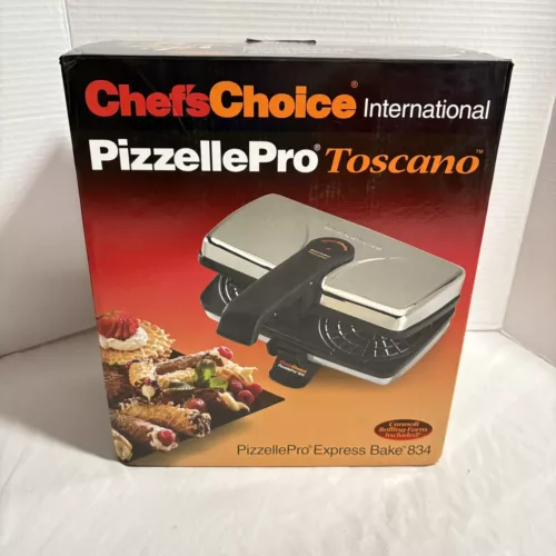 Chefs Choice International PizzellePro Express Bake 834 Toscano Maker  Tested