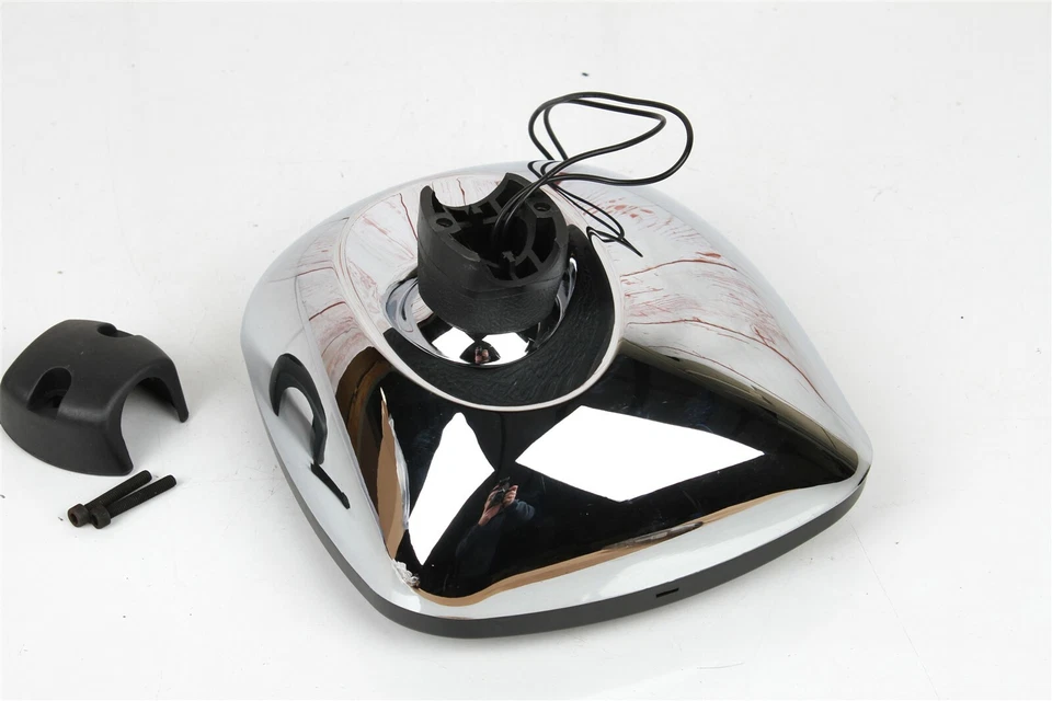 For Freightliner M2 106 112 2003-2019 LOWER WIDE ANGLE CHROME MIRROR HEATED - Image 2 of 4