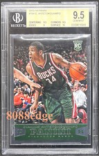 2013-14 PANINI ROOKIE CARD: GIANNIS ANTETOKOUNMPO #194 RC BGS 9.5 GEM MINT W/10. rookie card picture