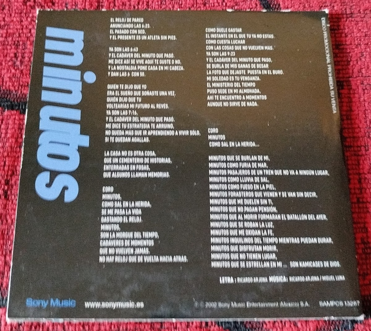 Canciones Arjona Reloj De Pared Letra Ricardo Arjona El Reloj Tu