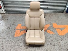2008 MERCEDES-BENZ GL 320 X164 LEFT FRONT PASSENGER SEAT BEIGE CREAM