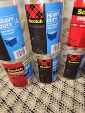 NEW 3M 18 ROLLS Packaging Tape Heavy Duty Scotch Clear 1.88 Inch x 54.6 Yards