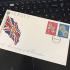 Jersey STAMPS  First Day Cover 1978 25th ANN. QUEENS CORONATION  UNADDRESSED