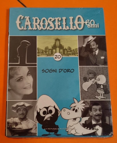 i 60 anni di CAROSELLO ** DVD SOGNI d'ORO ** durata 90 minuti ( Nuovo/Sigillato)