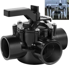 For 4715 Jandy NeverLube Diverter Valve Positive Seal 3-Port 1-1/2" to 2" Pipe