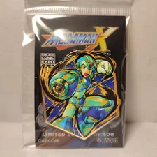 Mega Man X Painterly Series Enamel Pin Official Limited Edition Collectible