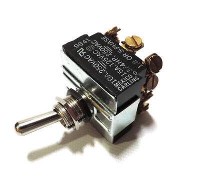 IL250-73 Carling Tech Heavy Duty Toggle Switch 4PDT On-On